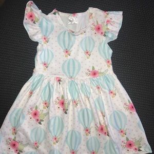 Toddler hot air balloon dress